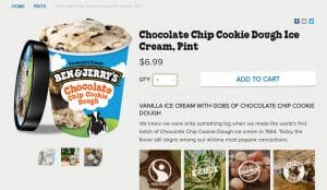 Glass direkt till dörren med Ben & Jerry's nya nätbutik