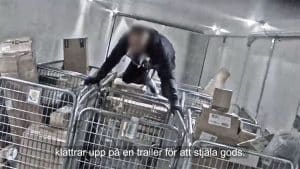 Fängelse för tjuvarna som bröt sig in i PostNords lastbil