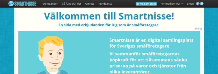 Smartnisse ska fixa bättre köpkraft till småföretag