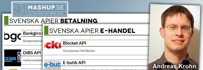 Mashup.se samlar ihop APIer för E-handel