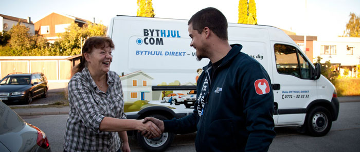 Bythjul gör E-handeln med däck ännu smidigare