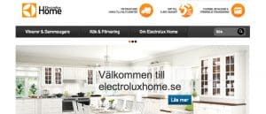 Electrolux E-handel ska locka kunder till butiken