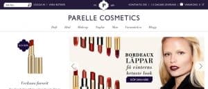 Parelle Cosmetics lanserar nätbutik för beauty junkies