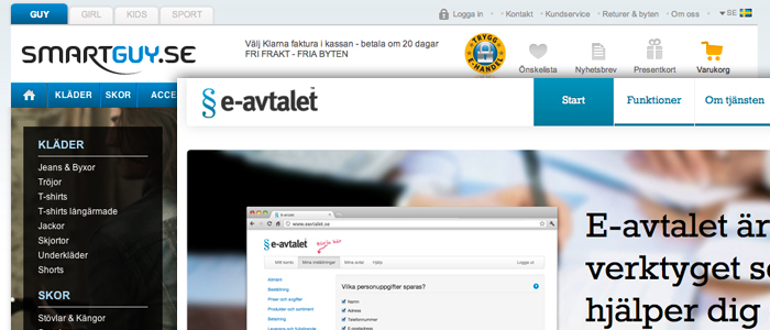 Smartguy.se väljer E-avtalet för sina köpvillkor