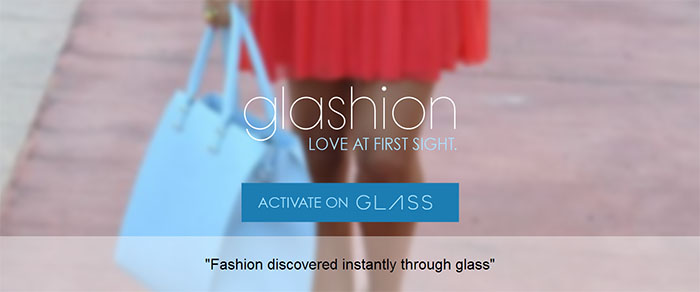 Shoppa fashion med Google Glass och Glashion