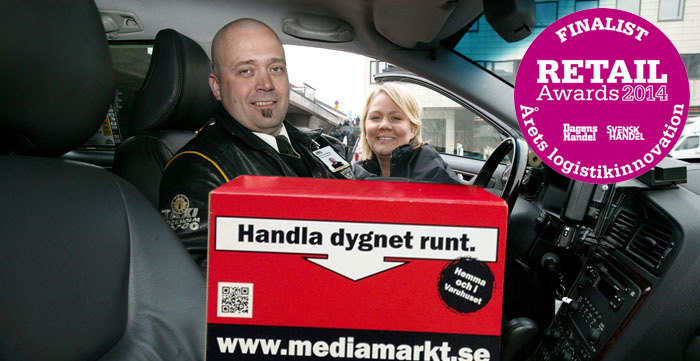 Media Markts taxileveranser kan vinna pris