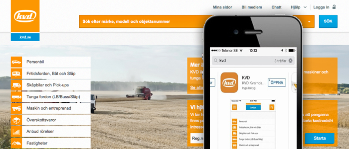 KVD lanserar ny app som ska underlätta bilköpen