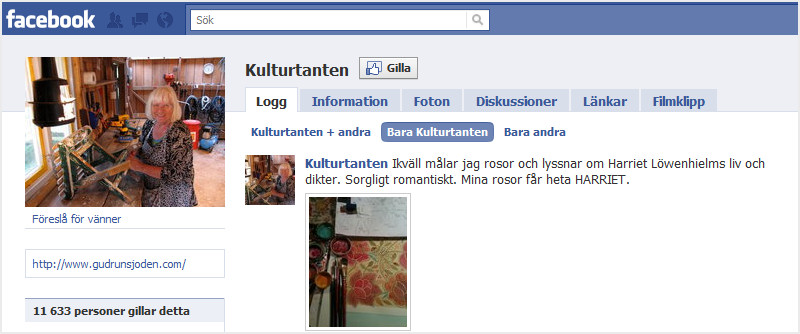 Kulturtanten som kan facebook