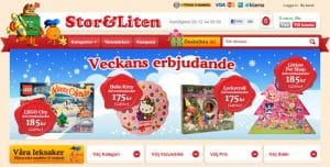 Leksaksbutiken Stor&Liten återuppstår på nätet